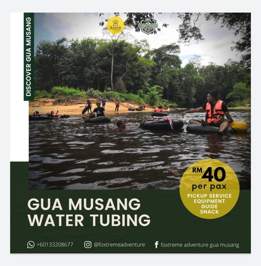Hostel Rihla Dataran Tengah Gua Musang Exteriér fotografie